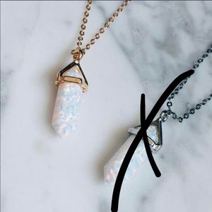 Stargaze Jewelry Opal Nova Necklace Gold